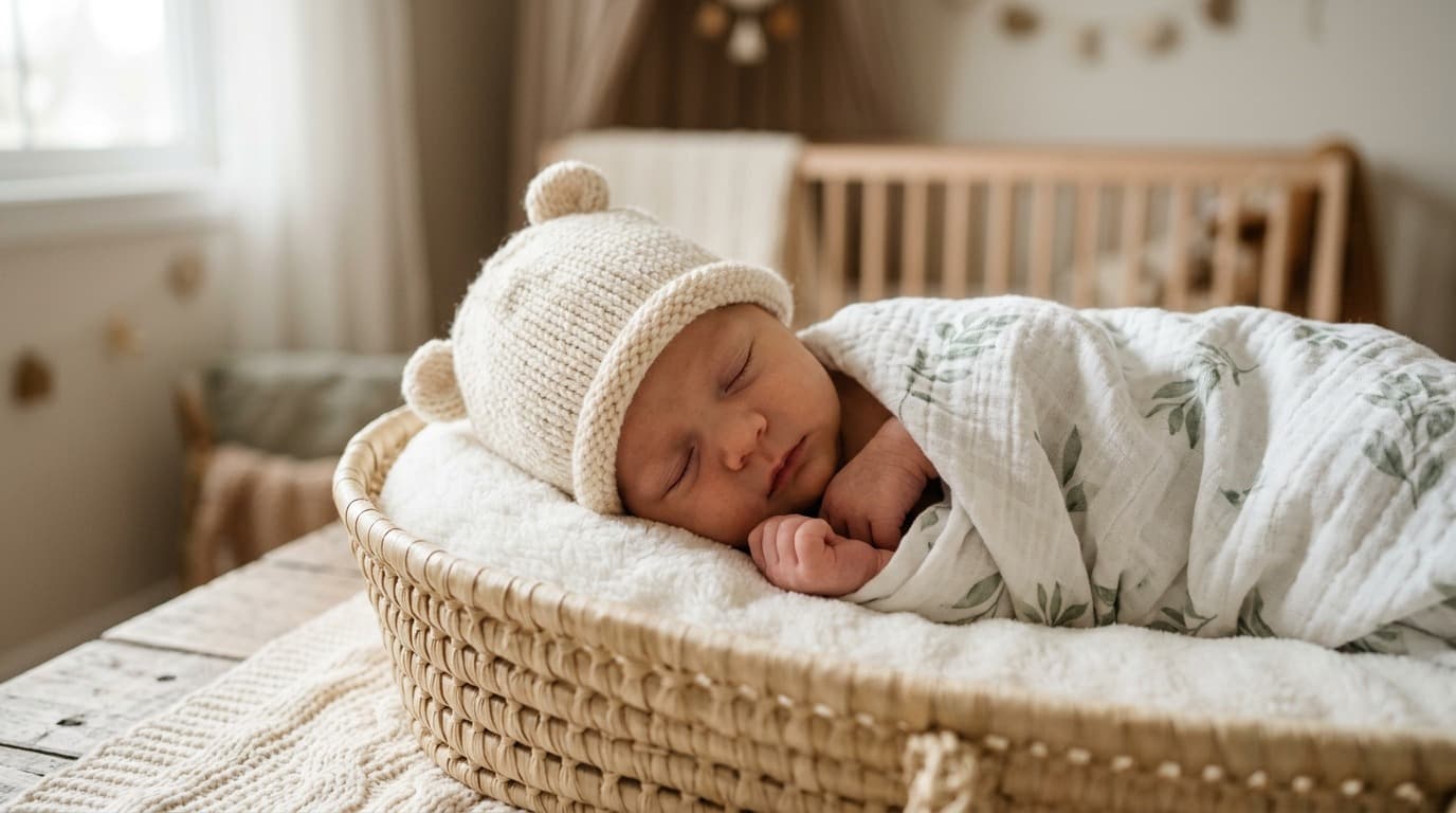 Bonnet bébé naissance : matière, taille et confort expliqués
