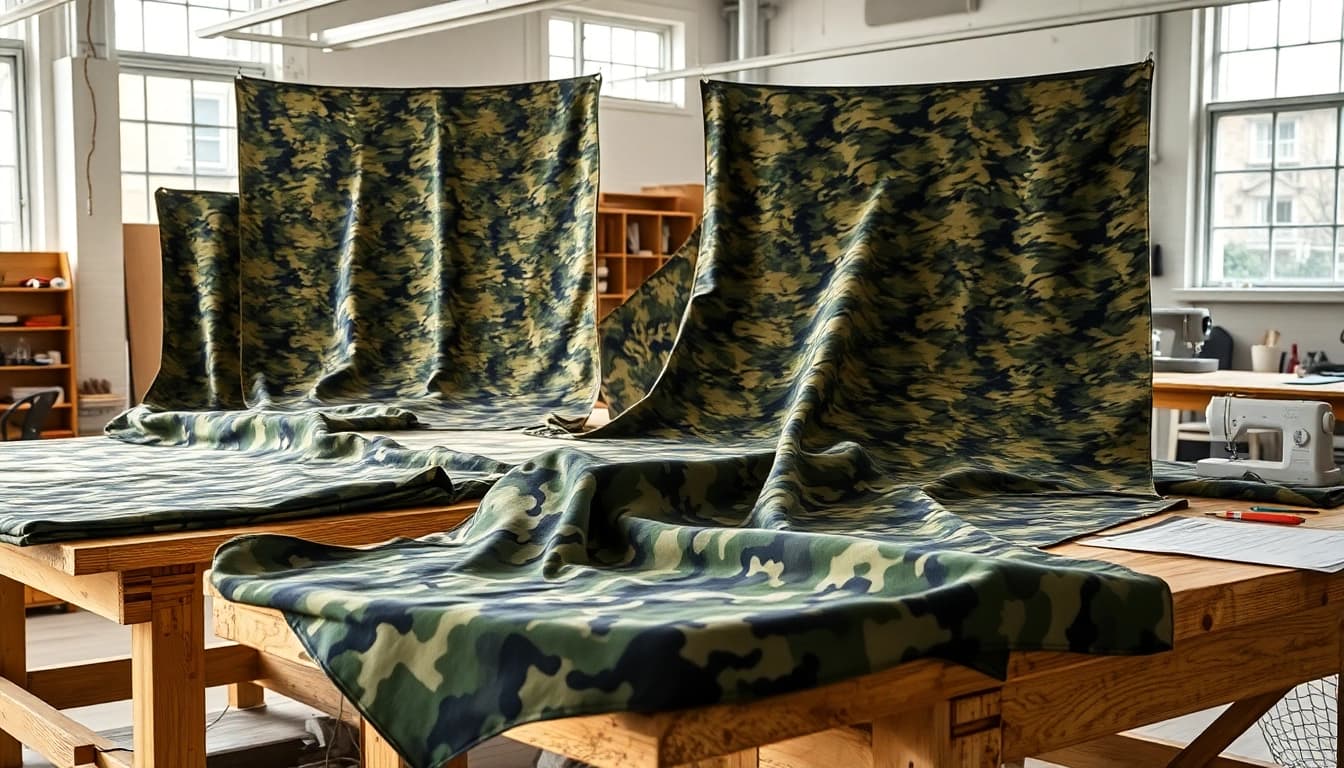 Alles wat je moet weten over camouflage print stoffen