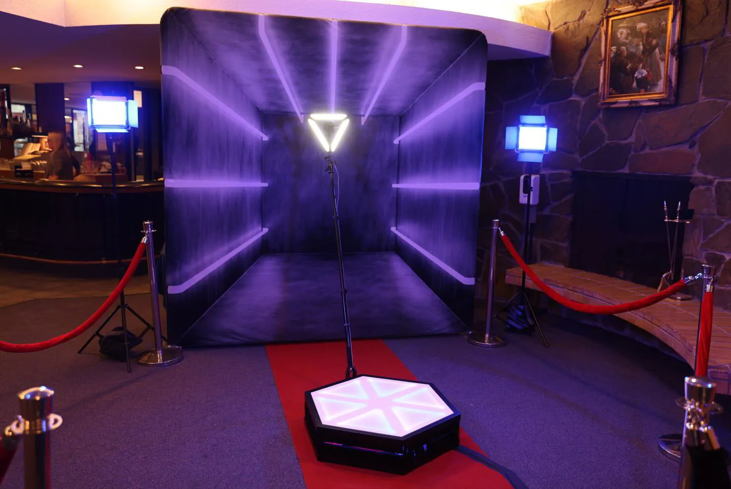 DC 360 Photo Booth Rental with Unlimited Videos &amp; Instant Sharing