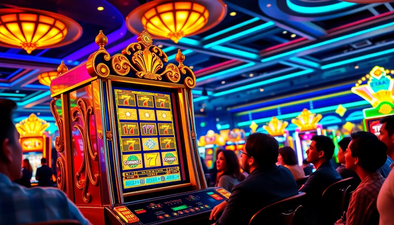 Mainkan luxury777 slot dengan semangat dalam suasana kasino yang megah.