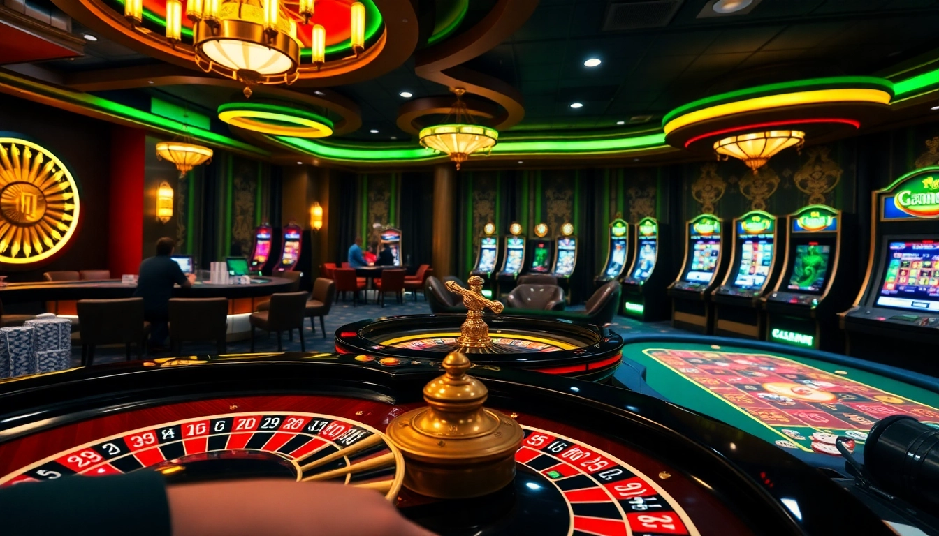 Experience thrilling gaming with high RTP Pragmatic Play slots in a luxurious casino environment.