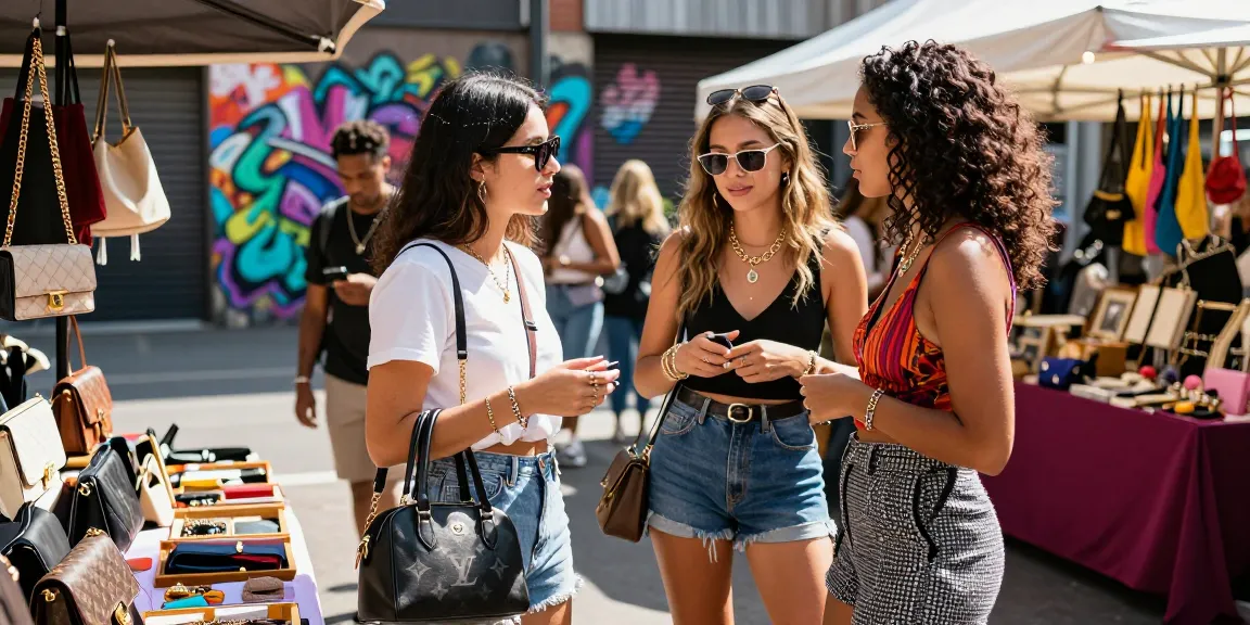 Experience the vibrant urban lifestyle at a 레플리카 쇼핑몰 showcasing trendy fashion.