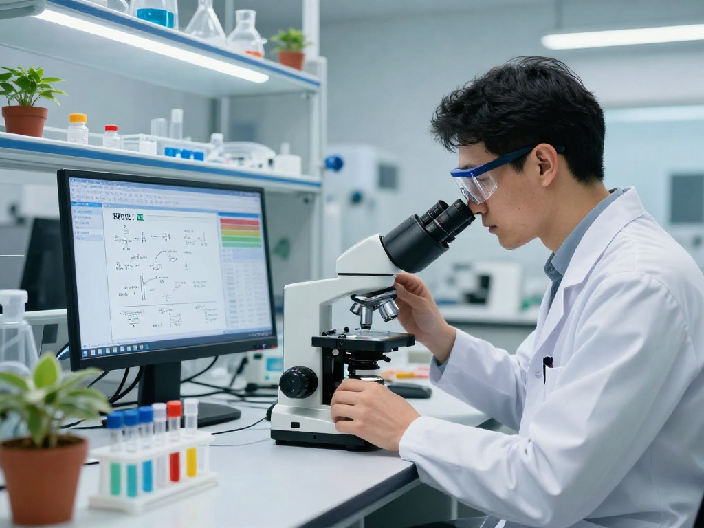 BPC 157 Side Effects examined in a modern lab with advanced research equipment.