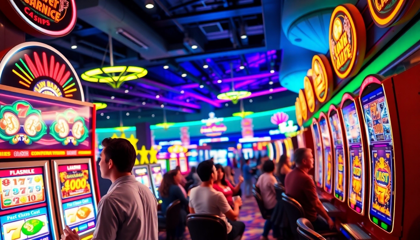 Mainkan slot gacor dengan penuh semangat di mesin slot yang berwarna-warni.