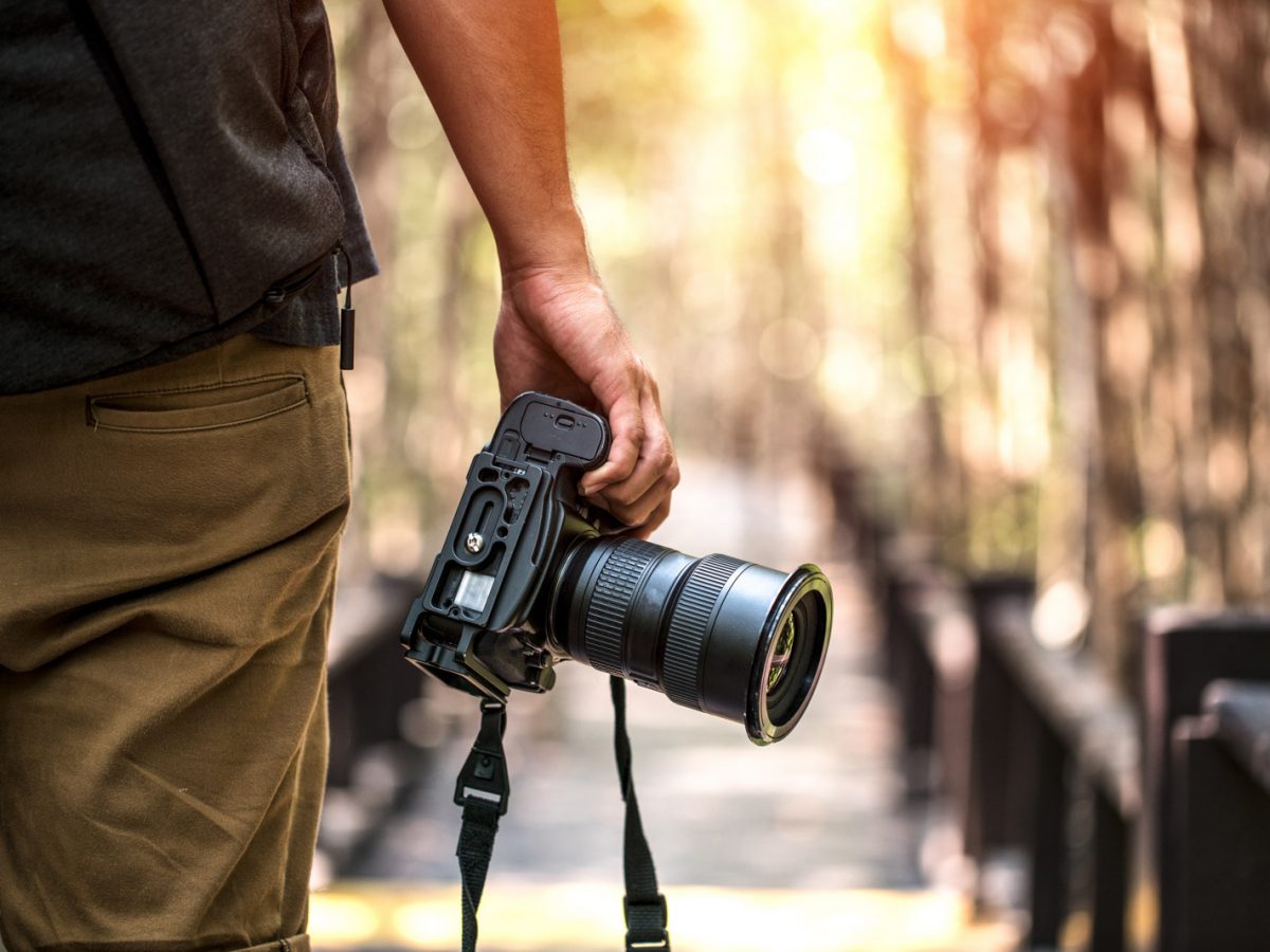 Professional photographer delivering high-quality photography services