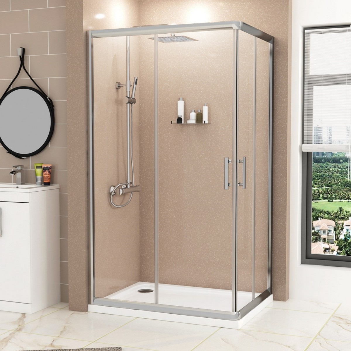 Sonni Duschkabine 80x80 – 5 Komfortable Nutzung garantiert