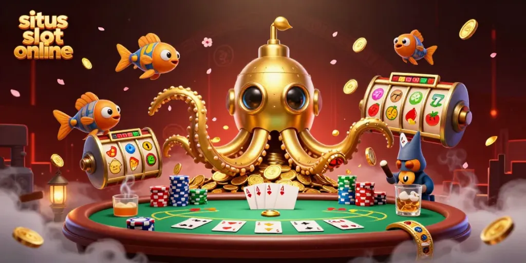 Mengalami keseruan bermain situs slot online dengan karakter unik dan elemen berwarna-warni.