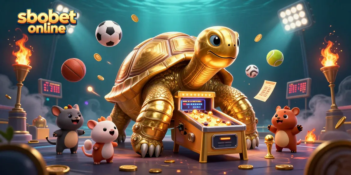Bet on sbobet online and win with excitement in a vibrant sports betting scene featuring dynamic visuals.