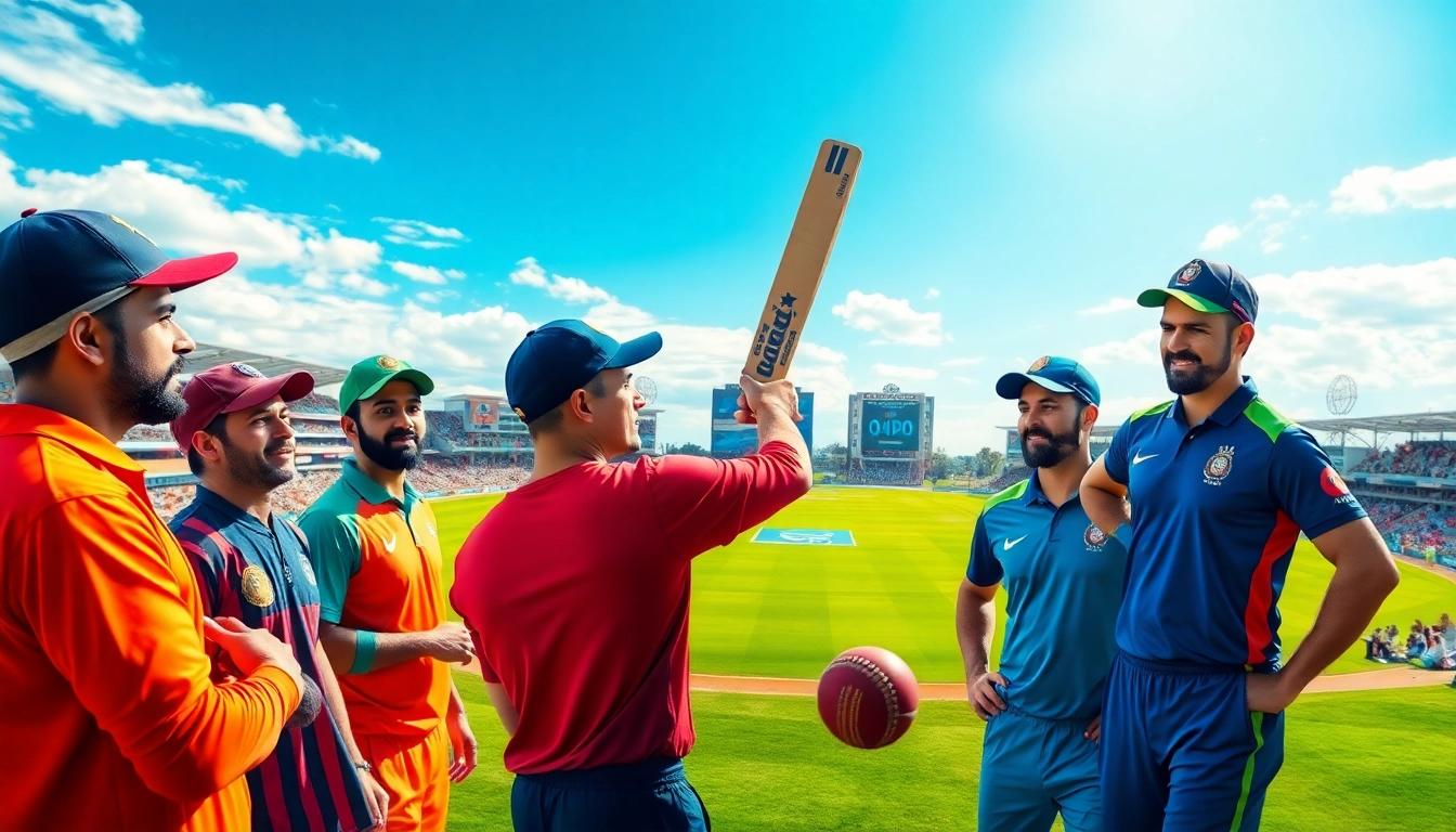 IPL prediction team today analyzing strategies during an exciting cricket match.