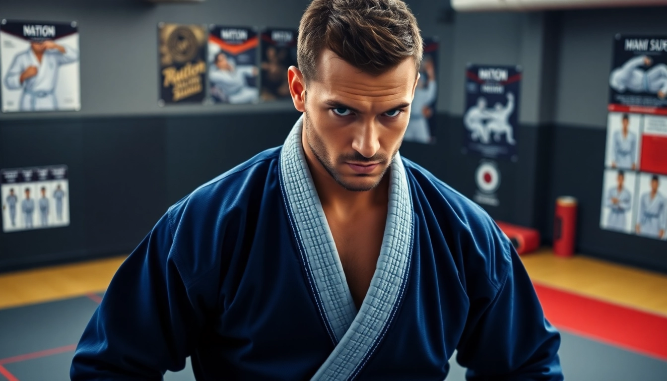 Experience the power of Nation Athletic BJJ Gear with a dedicated athlete in training.