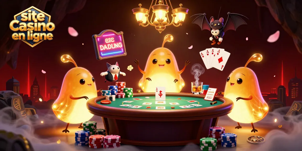 Jouez sur un site casino en ligne animé par des vers luisants et un dealer chauve-souris.