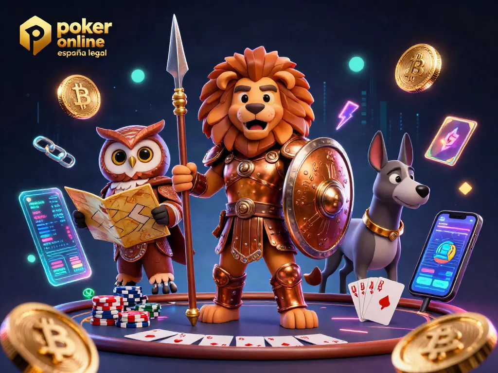 Juega póker online España legal en una emocionante mesa llena de acción y estrategia.