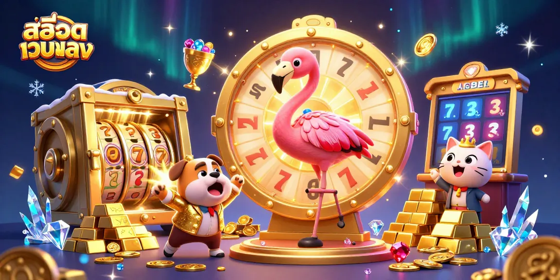 Play big on สล็อตเว็บตรง with vibrant casino excitement and rich jackpot visuals.