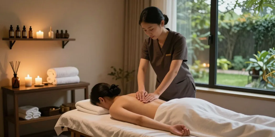 Experience rejuvenation at makangs.com/region/국내/서울-/마사지-스웨디시 with serene Swedish massage therapy setting.