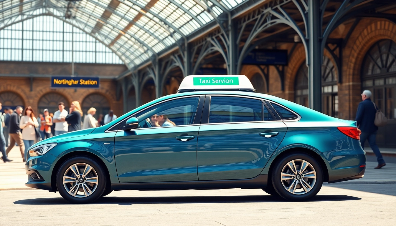 Book a reliable taxi Nottingham to Birmingham Airport with a modern vehicle at Nottingham Station.