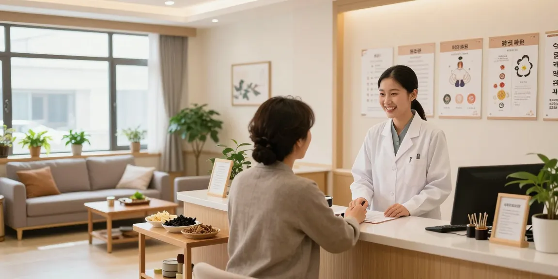 Welcoming ambiance at 수원한의원 showcasing reception area and friendly staff.