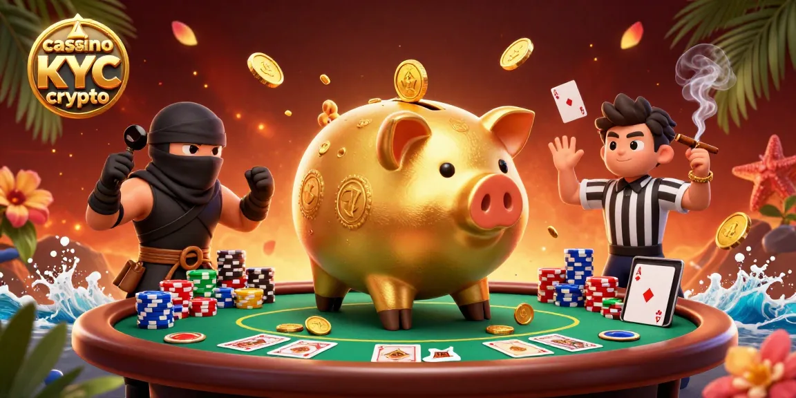 Rejoignez l'excitation du casino sans KYC crypto avec des personnages dynamiques et des éléments de jeu captivants.