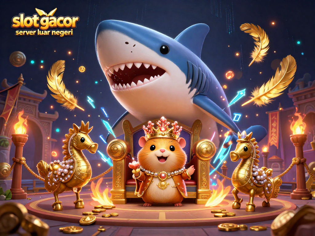 Experience exciting wins at the slot gacor server luar negeri with vivid illustrations of casino action.