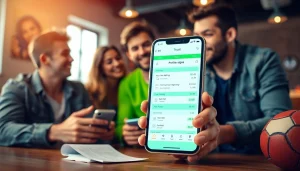 Engaged users exploring the best sports betting apps India on their devices.