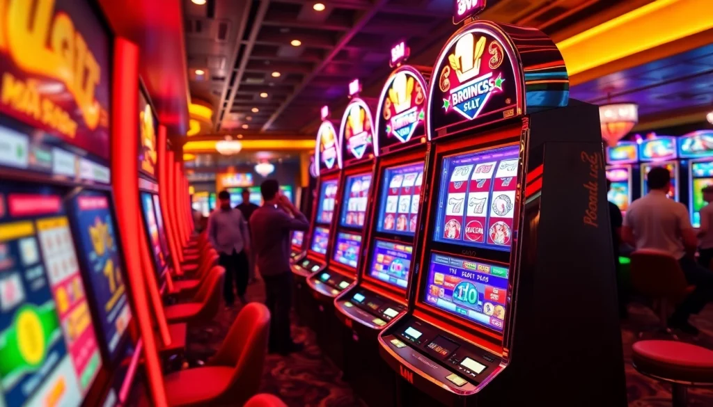 Menangkan besar di mesin slot bro138 slot dengan desain menarik dan pemain yang antusias.