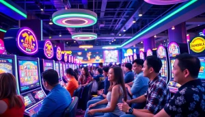 Aktivitas di bos88 dengan pemain menikmati berbagai permainan slot menarik dan penuh warna.