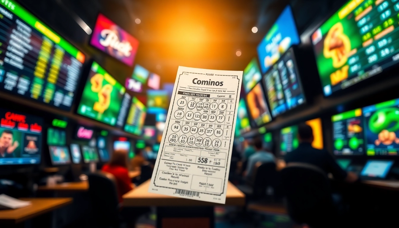 Bandar toto terpercaya menunjukkan tiket lotere digital yang menarik dan peluang taruhan.