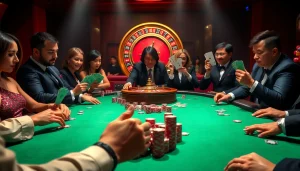 Experience the excitement of nhà cái 888b with thrilling poker plays and vibrant casino scenes.