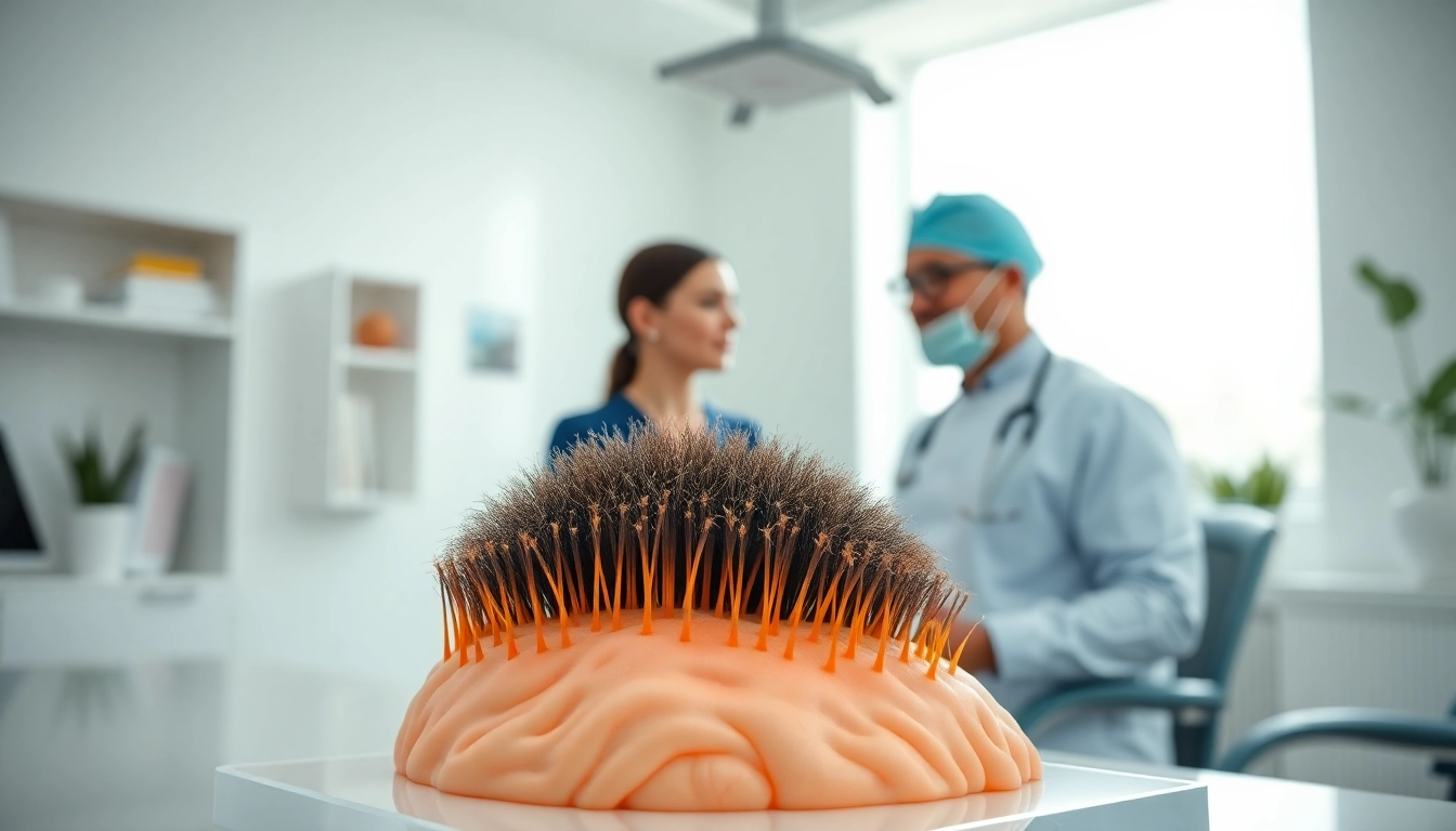 Discover hair transplant uk options in a professional consultation setting showcasing expert care.