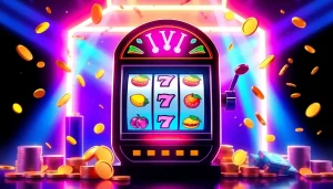 Menangkan slot depo 1k dengan mesin slot modern yang penuh warna dan koin mengalir.