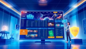 Engaging interface of เจ้ามือรับแทง F168 showcasing vibrant betting features and user experience.