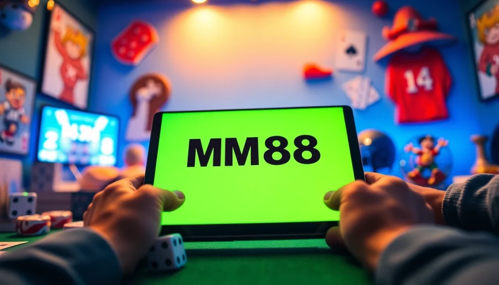 Experience the excitement of online gaming at https://mm88.agency/ with a vibrant interface and engaging atmosphere.