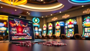 Explore the excitement of best online casinos Canada featuring vibrant gaming tables and remarkable slot machines.