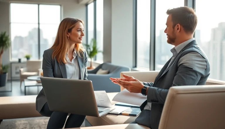 신용카드 현금화에 대해 논의하는 금융 전문가의 모습