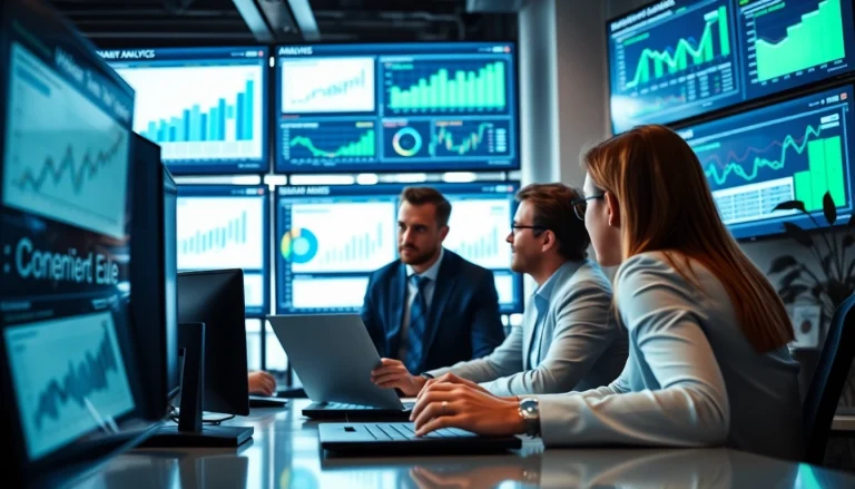 Analyze competitive intelligence through team collaboration in a modern workspace.