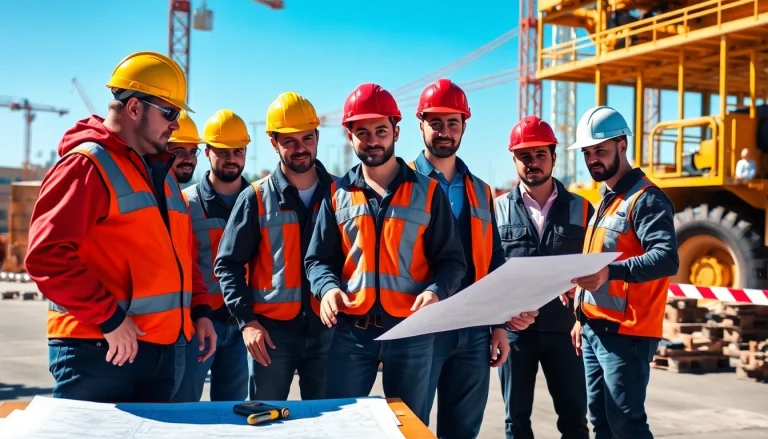 Experience hands-on construction training programs with diverse participants working in a vibrant training environment.