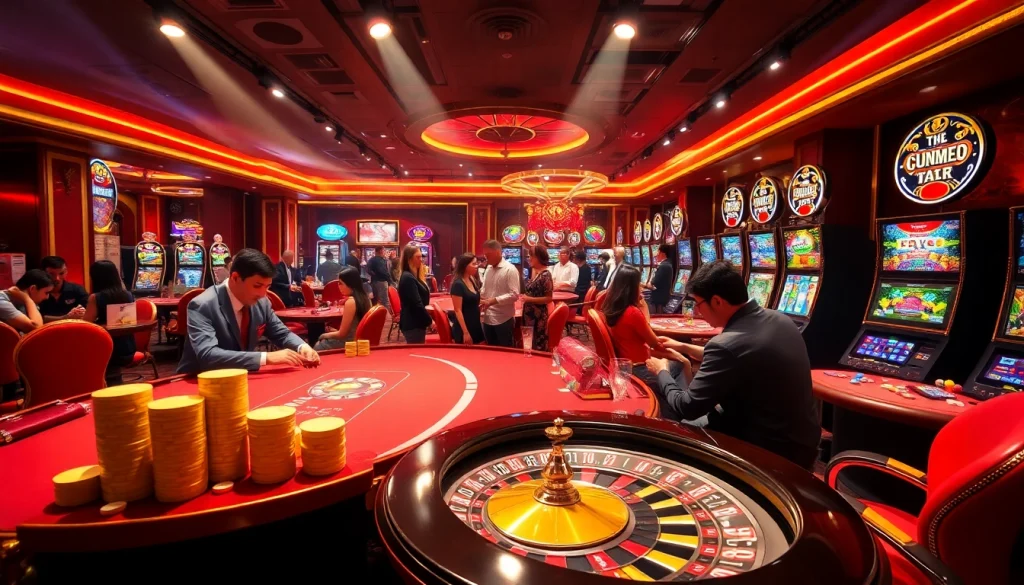 Experience the thrill of NOHU90 casino with vibrant tables and exciting gameplay.