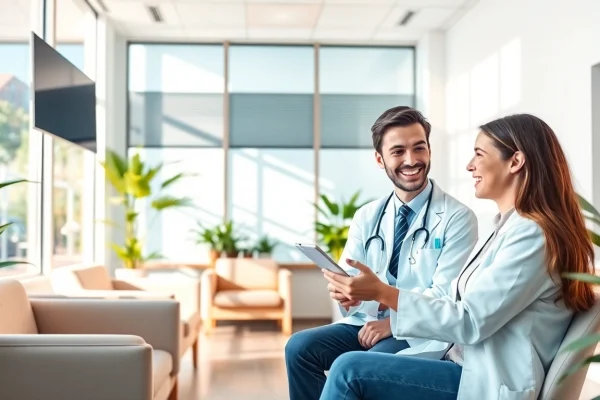 Oh my teeth 口コミ showcased in a welcoming dental clinic with happy patients.