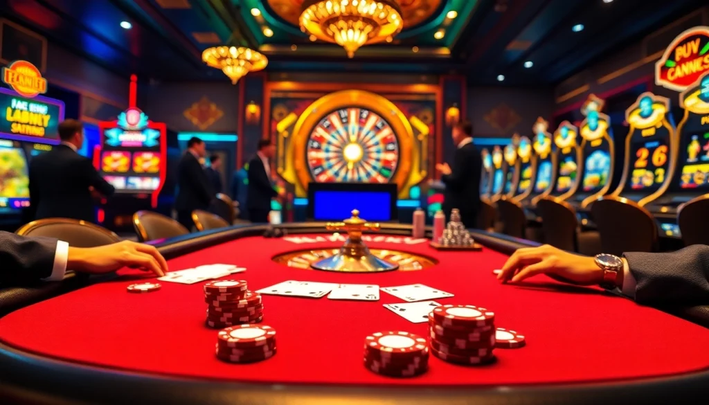 Engaged players at a luxurious poker table, embodying the excitement of bk8th online gambling.
