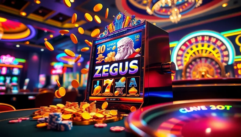 Menangkan besar dengan mesin slot Zeus yang seru, menampilkan simbol mitologi Yunani yang hidup serta gameplay yang mendebarkan.