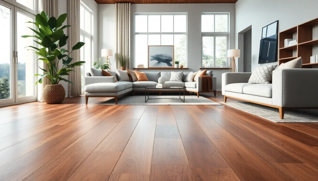 Transform your space with stunning vinyl flooring that enhances modern interiors.